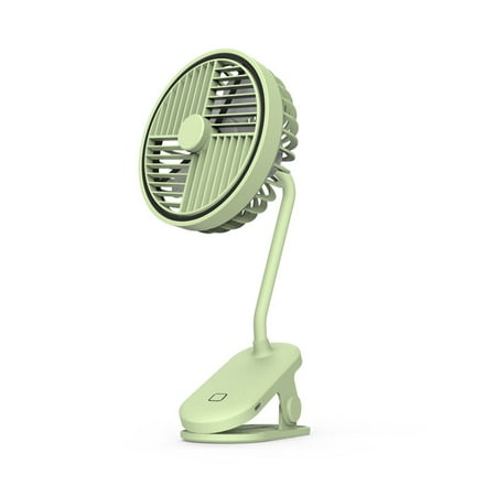

Protable Clip On Fan Tiny Powerful USB Rechargeable Stroller Fan Battery Operated Carseat Fan Silent Personal Cooling Fan for Outdoor Camping Gym Treadmill Office 1200mAh Speed Adjustable Mini Fan