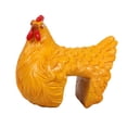 thumbnail image 5 of Chicken Fence Decoration Funny Farm Sculpture Chicken Decorations for Home Garden Stairs,Farm,Patio,Backyard,Resin Craft Chicken Wiht Garden Figurine Statue,1 pcs, 5 of 9