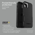 thumbnail image 2 of OtterBox Commuter Series Dual Layer Case for Apple iPhone 13 - Black, 2 of 7