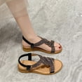 thumbnail image 3 of Sandalias Mujer Estilo Verano Adaptación multiescenario Moda Estilo Romano Zapatos Mujer, 3 of 6