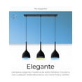 thumbnail image 2 of Lámpara Colgante Moderna Candelabro 3 Cabezas Alt. Ajustable, 2 of 5