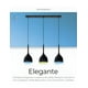 thumbnail image 2 of Lámpara Colgante Moderna Candelabro 3 Cabezas Alt. Ajustable, 2 of 5