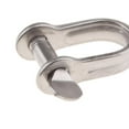 thumbnail image 3 of koolsoo 304 Stainless Steel Slotted Pin Shackle for Marine/Sailing/Boat/Ship 5mm, 3 of 7