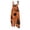 Orange, variant on BOMYJESK Women's Halloween Jumpsuits Floral Printed Sleeveless Overall Jumpsuit 2026 Hippie Baggy Overalls Purple 2XL