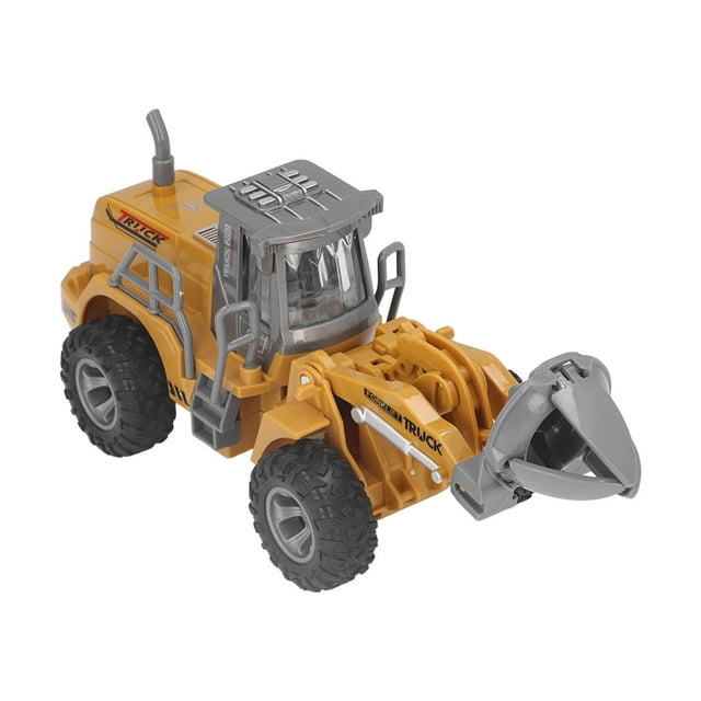 Engineering Toy Car, Highly Detailed Lifelike Construction Vehicle Toy Vivid For Above 3 Years Old For Gift For Toy Flat Arm Triangular Dividing Machine