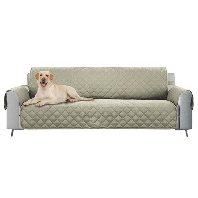 Design Imports Z01671 DII Reversible Sofa Cover, Beige