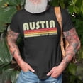 thumbnail image 3 of Austin Name Personalized Retro Birthday TShirt, 3 of 6