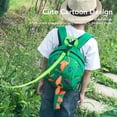 thumbnail image 3 of Mochila Para Niños Pequeños Con Cuerda De Seguridad, Mochila Para Bebés De Dinosaurio, Bolsa De Libros De Arneses, Bolso Preescolar Lindo Para Uso Diario, 3 of 7