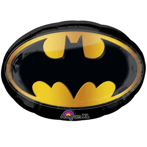 Batman Logo Foil Balloon 27"
