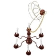 thumbnail image 3 of 1Pcs Metal Mini Ceiling Lamp for Indoor Decor and Toy House Decor with Compact Size in Antique Copper, 3 of 9