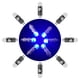 thumbnail image 1 of Mini luces LED azules para fiestas SumDirect que no parpadean, paquete de 30, 1 of 7