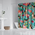 thumbnail image 3 of German Shepherd Dog and Flower Shower Curtain 72x84in ,Bathroom Decorative Shower Curtains Set with 12 Hooks,Modern Waterproof Washable Shower Curtain, 3 of 4
