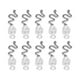 thumbnail image 5 of Beard Coil Fashionable Dreadlocks Coil Pendant Snake Shaped 10pcs  for Men for Party ANGGREK Otros, 5 of 8