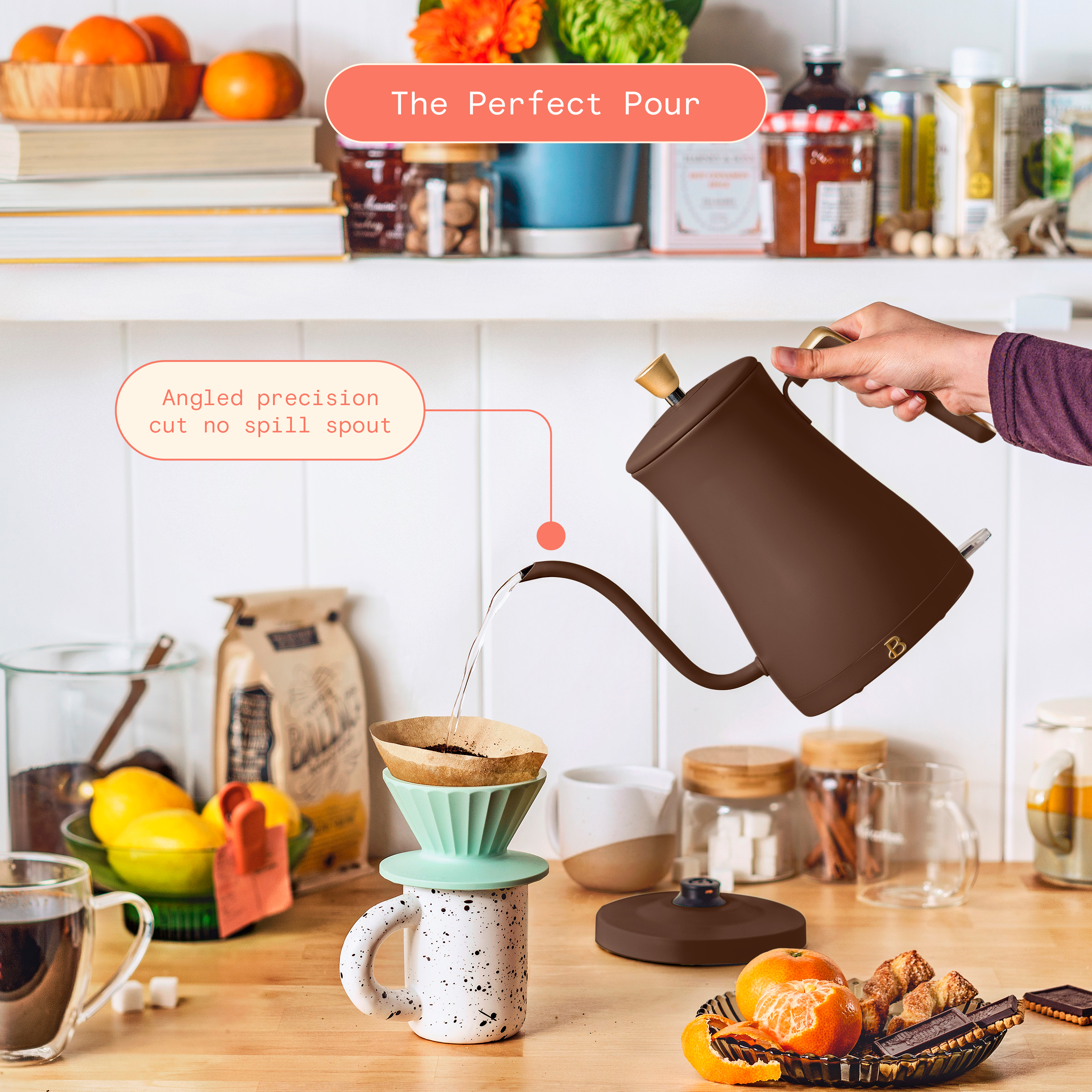 Beautiful 1L Electric Gooseneck Kettle by Drew Barrymore photo 4