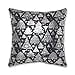 thumbnail image 3 of Pillow Perfect 629773 17 in. Metallic Christmas Trees Pillow - Gray, 3 of 4