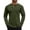 Army Green, variant on Men's Fashion Henley Shirts Long Sleeve Button T-Shirt Fashion Casual Basic Plain Tee Shirts
