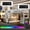 White, variant on Mirightone Full over Full over Twin Gaming Bunk Bed with Desks and Storage, Gaming L-Shaped Triple Bunk Beds with LED & Charging for Gamer Adults, White