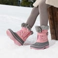 thumbnail image 3 of Dream Pairs Boys Girls Fashion Mid Calf Winter Snow Boots Toddler/Little Kid/Big Kid, 3 of 6