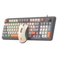 thumbnail image 2 of Teclado para juegos con cable, tacto mecánico, para deportes electrónicos, luminoso, para ordenador de escritorio, oficina, hogar, teclado USB, 2 of 4