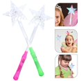 thumbnail image 5 of 3 12 piezas de varita luminosa con forma de estrella para niños (estrella, color de mango aleatorio), 5 of 5