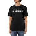 thumbnail image 1 of Tienes suerte, no soy tu terapeuta Camisetas de algodón para hombre Camisetas casuales básicas de cuello redondo Camisetas de manga corta, 1 of 6