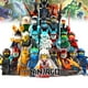 thumbnail image 4 of Minifiguras Ninjago Juguetes Emperador De Hielo Ventisca Guerrero Arquero Espada Ninja Maestro Wu General Vex Oro Pyro Serpiente Regalos, 4 of 4