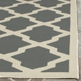 thumbnail image 5 of Safavieh Courtyard Amber Geometric Indoor/Outdoor Area Rug, Anthracite/Beige, 9' x 12', 5 of 10