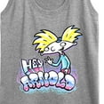 thumbnail image 3 of Hey Arnold! - Graffiti Arnold - Women's Racerback Tank Top, 3 of 5