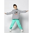 thumbnail image 2 of Sharp Teeth T Rex King Of Dinos Hoodie Toddler -Image by Shutterstock,  4 Toddler, 2 of 4