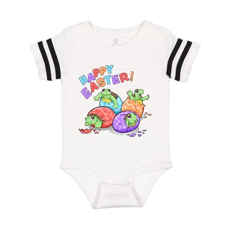 

Inktastic Cute Baby Turtle Hatchlings in Easter eggs Gift Baby Boy or Baby Girl Bodysuit