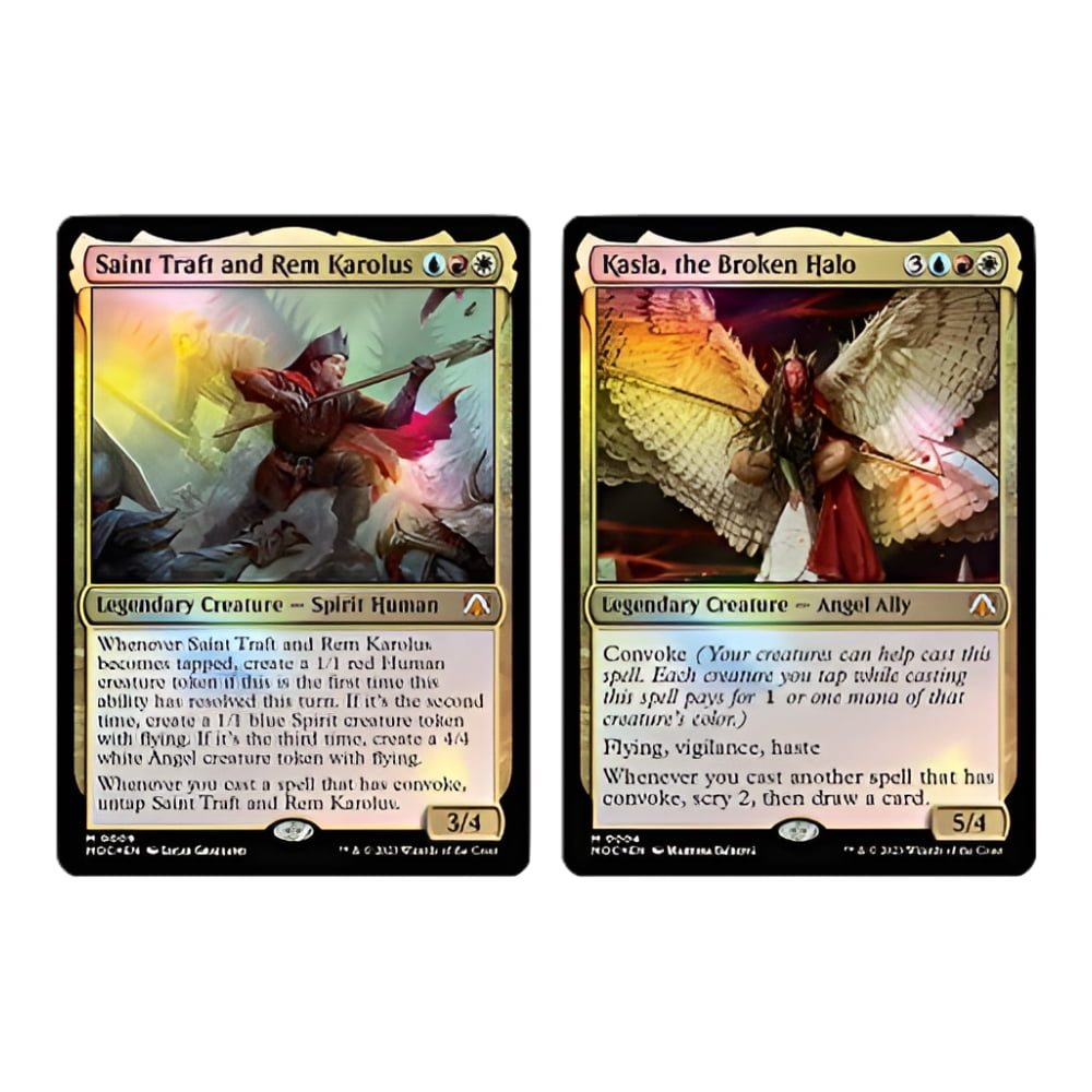 Magic: The Gathering March of the Machine Commander Deck Divine Convocation + Collector Booster Sample Pack