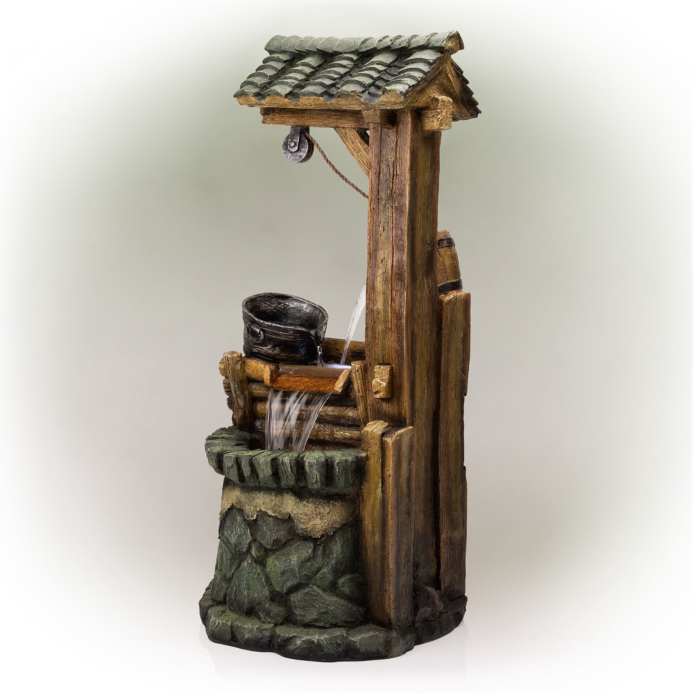 Alpine Corporation Water Well Fountain Fountain