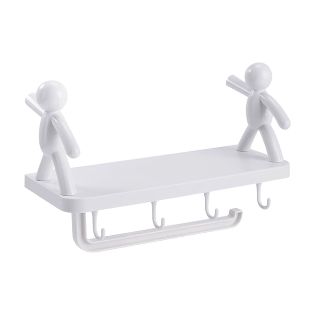 Estante de Baño Wmkox8yii Montado en la Pared Adhesivo Flotante para Sala de Estar Dormitorio Baño Cocina