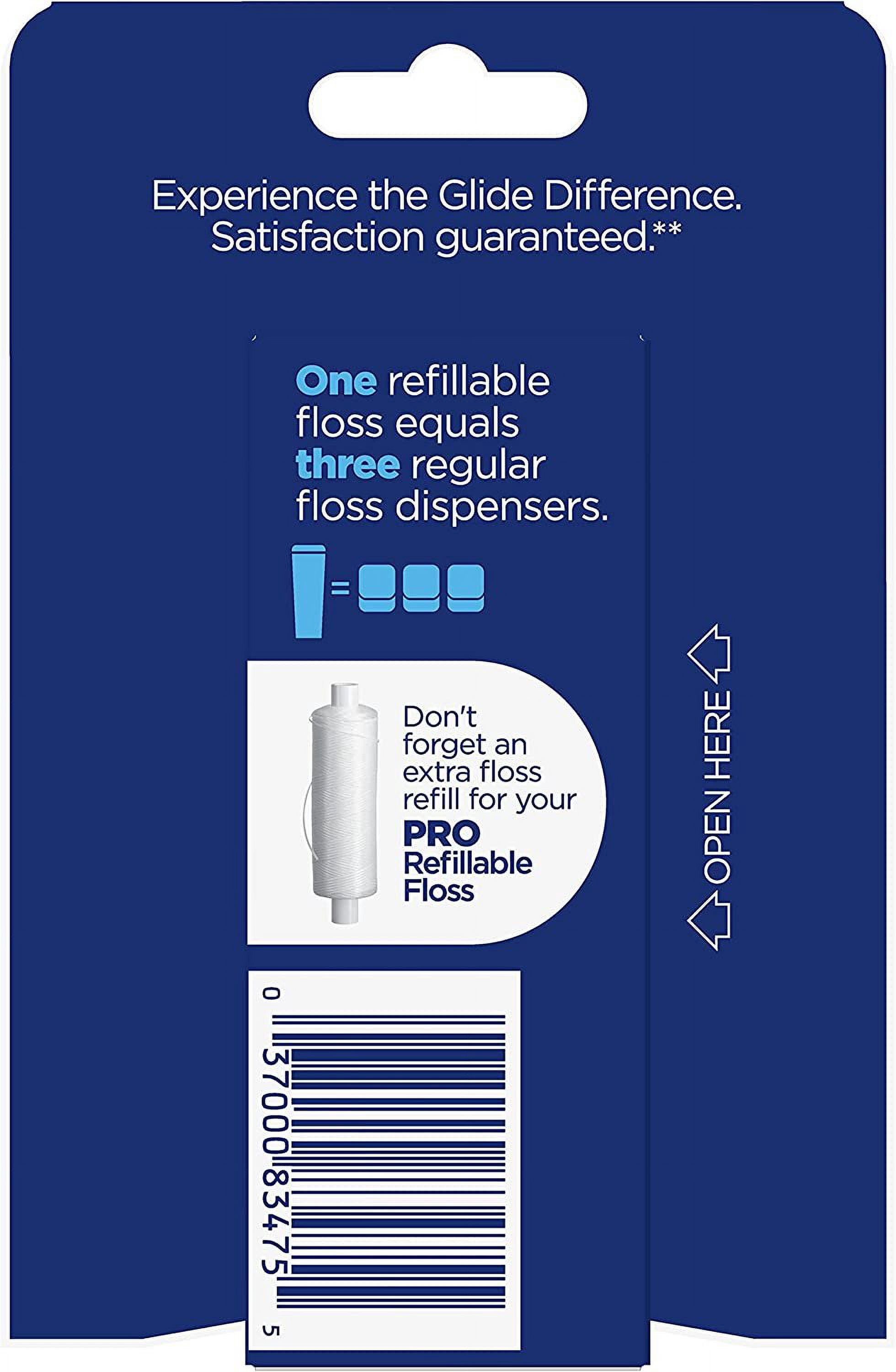 Oral-B Glide PRO Refillable Dental Floss Starter Kit, 120m