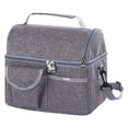 thumbnail image 1 of Bolsa Para Almuerzo Lonchera Térmica Gris Para Trabajo O Escuela, 1 of 5