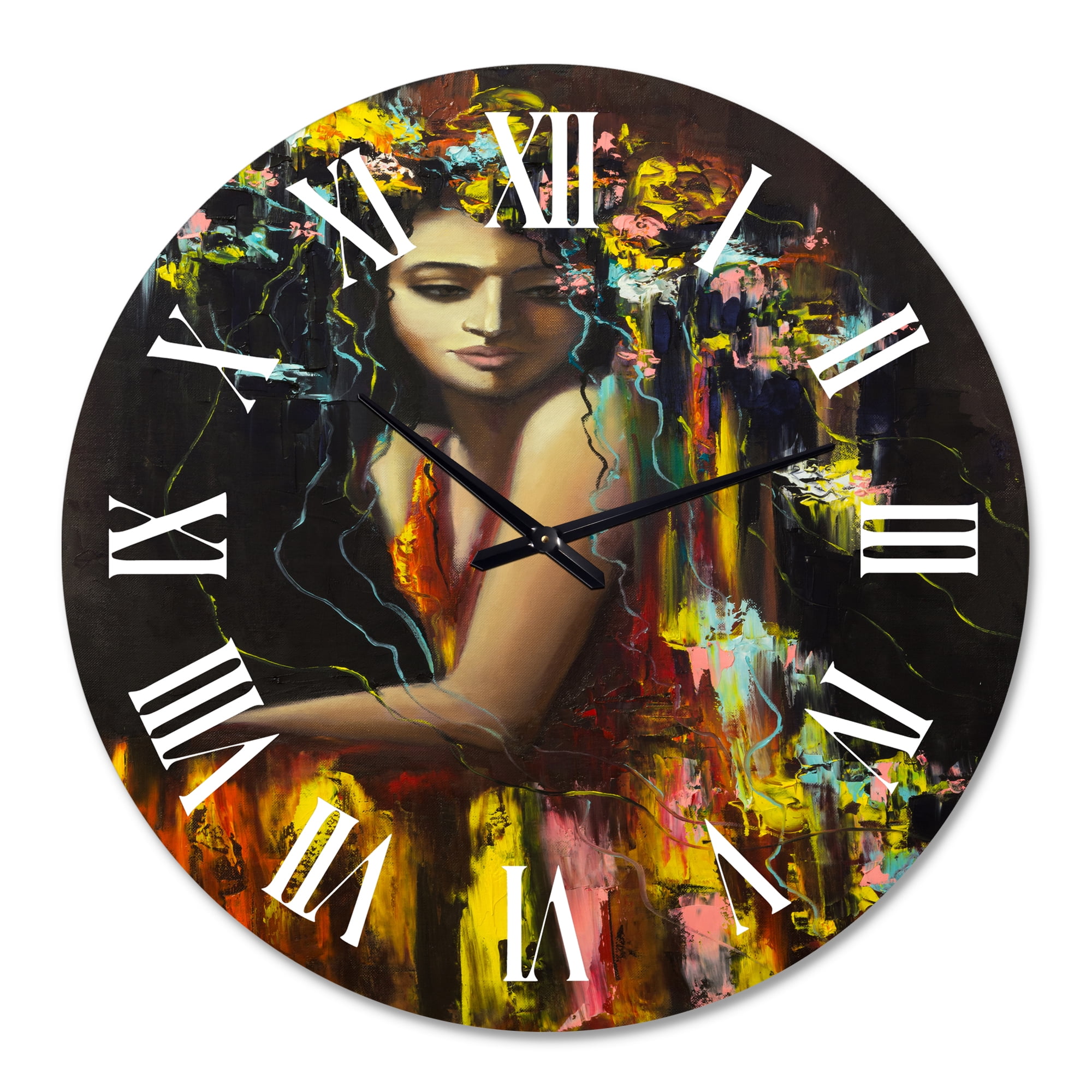 Designart 1 in Quartz Modern/Contemporary Wall Clock