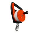 thumbnail image 3 of 2x Scuba Dive Reel 150 'Diving Spool Kayak Anchor con Tope para El Y de Plástico, Fijado con Clip de material acero Inoxidable ( Amarillo, 3 of 9