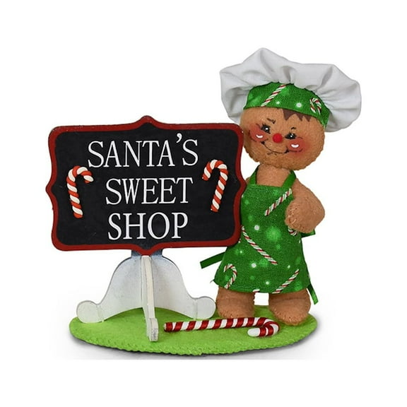 Annalee Dolls 2022 Christmas 5in Gingerbread Sweet Shop Plush New with Tag