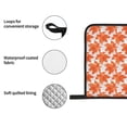 thumbnail image 4 of Honeii Maple Leaves A Pattern Oven Mitts and Pot Holders, Silicone Oven Gloves,500 F Heat Resistant Oven Mitts Sets, 4PCS, 4 of 6