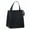 Black, variant on Luoshdecor Insulated Shopping Bags For Groceries ,Reusable Cooler Bags with Zipper for Hot or Cold Food