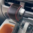 thumbnail image 4 of unique High qualityLeather AT Car Shift Knob Protection Cover for 2022 Gear Head Shift Collars Auto Interior Black+Red, 4 of 5