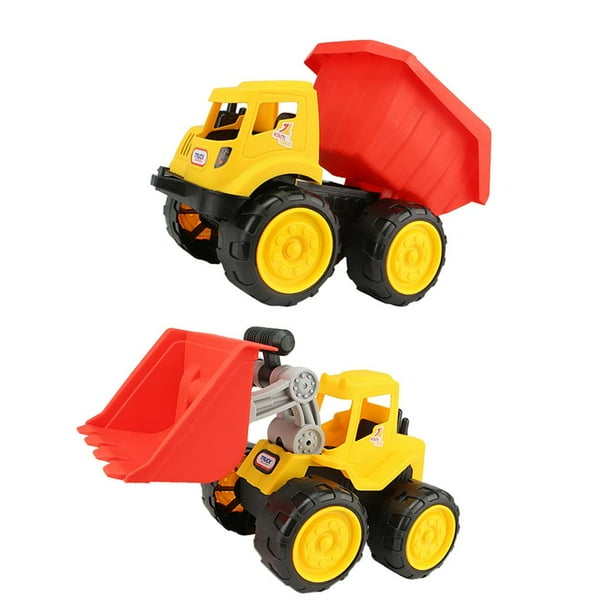 2 piezas de juguetes de plástico para , mini vehículos de construcción de arena, de juguetes para en Yotijar Juguete de playa para niños
