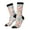 3 Black, variant on Passport Stamp Print Adult Socks for Men & Women,Calf Socks, Ankle Socks,Boots Socks,Breathable Casual Sock,Unisex Crew Socks