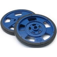 thumbnail image 1 of GMPW-LB-2 - Roue en Plastique de 69 Mm de Diamètre Bleu de 7,62 Mm de Large (2 pcs/pkg), 1 of 1