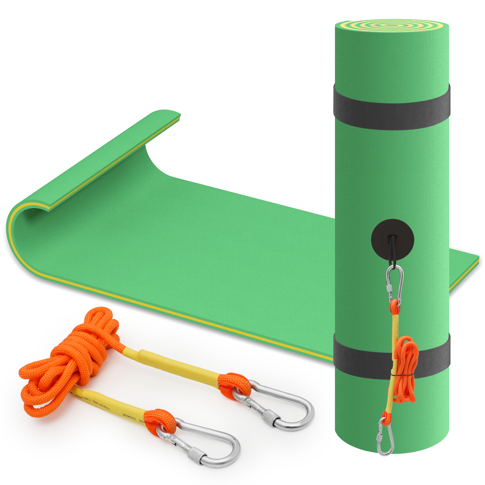 MADOG 6x3FT Floating Water Mat, 3Layer TearResistant XPE Foam Water