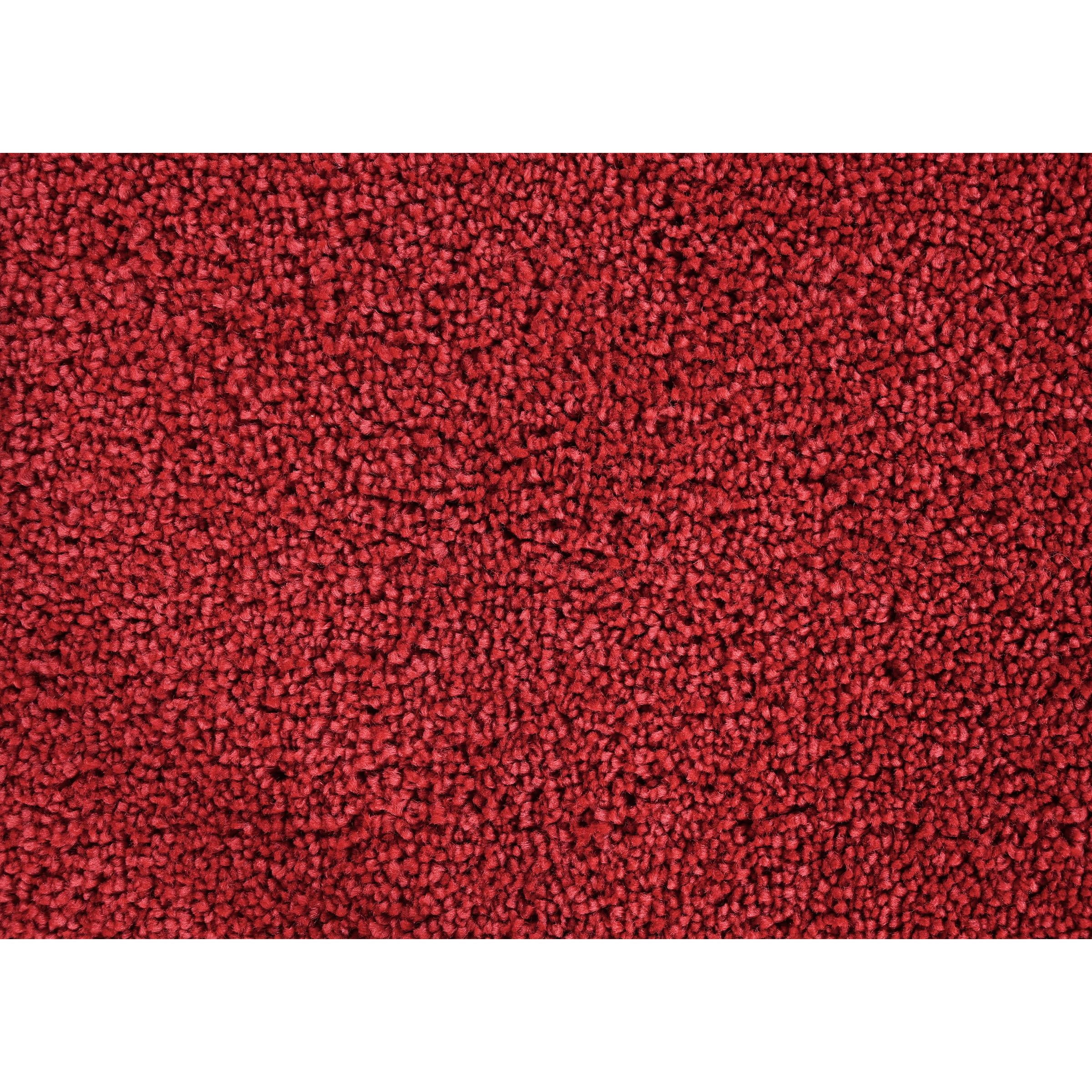Garland Rug Sedona Washable Bath Rug Set, 3 Piece Set (2 Bath Rugs, & Contour Rug) Classic Red