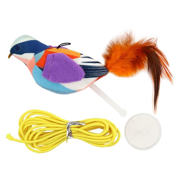Juguete de peluche Fernando para gato con puerta colgante Violeta