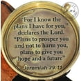 thumbnail image 4 of Maritime treasures for I Know The Plans I Have for You Engraved Compass, Jeremiah 29 11, Baptism Gifts, Best Easter, Birthday, Mothers Day, Fathers Day, Graduation Gift, Wedding Gifts, 4 of 6
