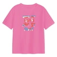 thumbnail image 2 of Camisetas para mujer, camiseta para mujer, camisetas básicas, trajes de moda, camisetas de manga corta, camisetas de verano para caminar, compras, via XL, 2 of 8