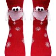 thumbnail image 4 of Calcetines Navideños Magnéticos Con Las Manos  Divertidos Y Bonitos (Navidad) Color Rojo, 4 of 4